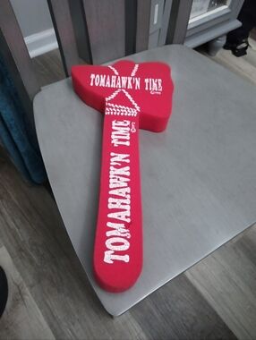 Tomahawk'n Time Red Foam Atlanta Braves Vintage 1992